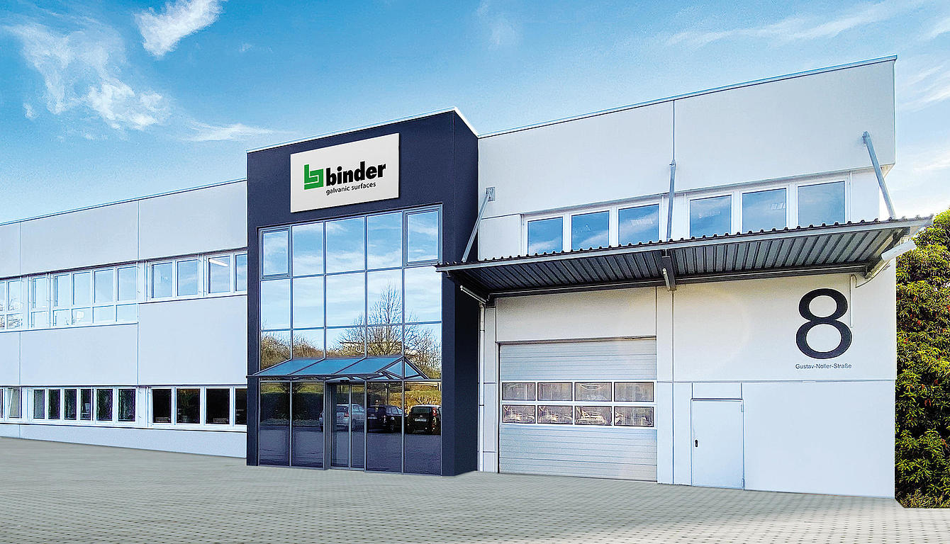 Unternehmen binder galvanic surfaces GmbH